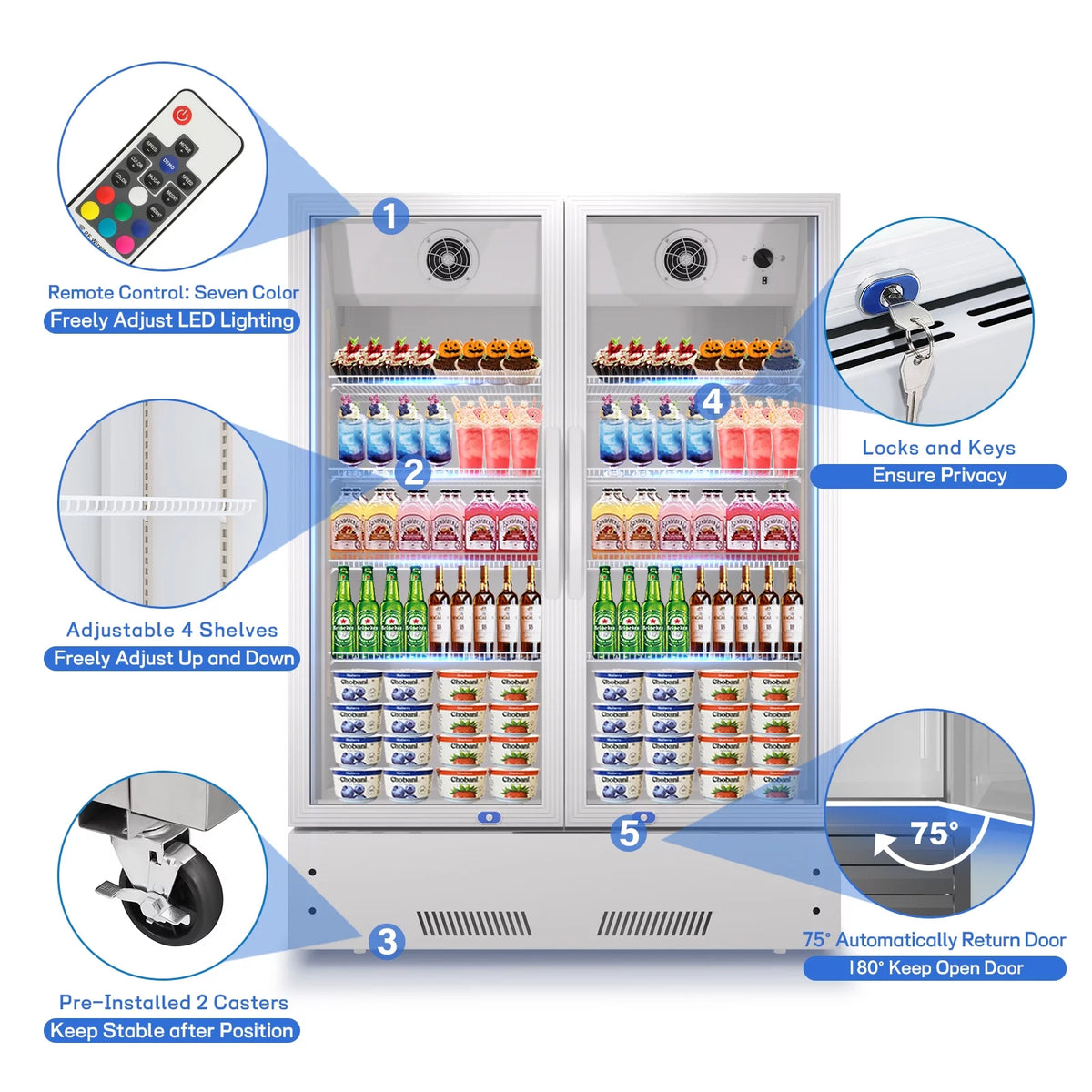 17.1 Cu.Ft Display Fridge I341736