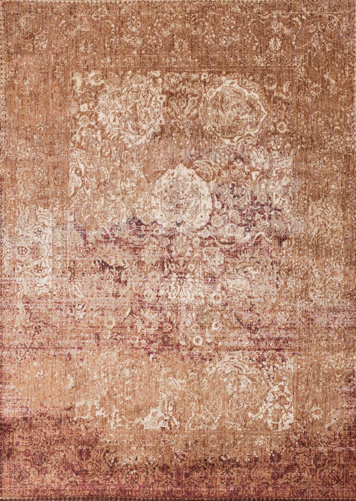 Copper Ivory Rug W99134