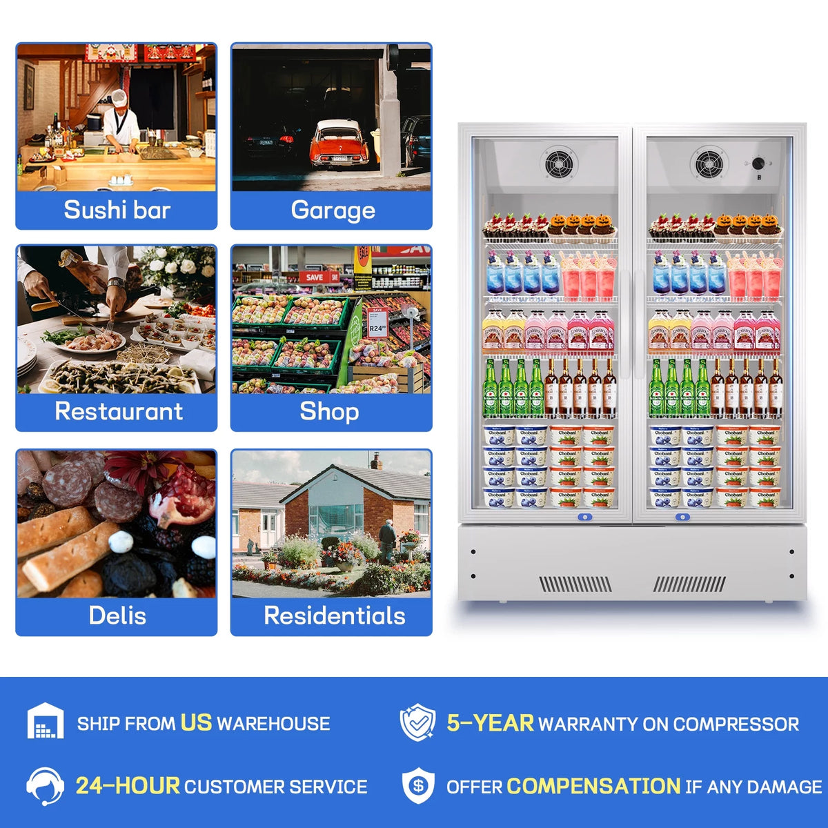 17.1 Cu.Ft Display Fridge I341736