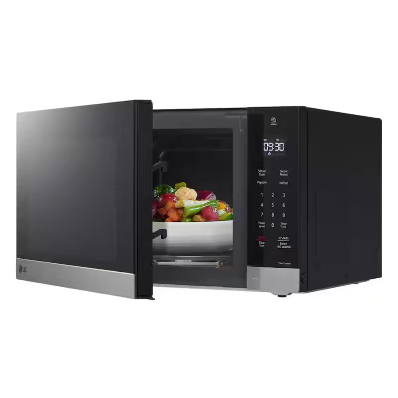 1.5 cu. ft. 1100-Watt Countertop Microwave in Stainless Steel V289