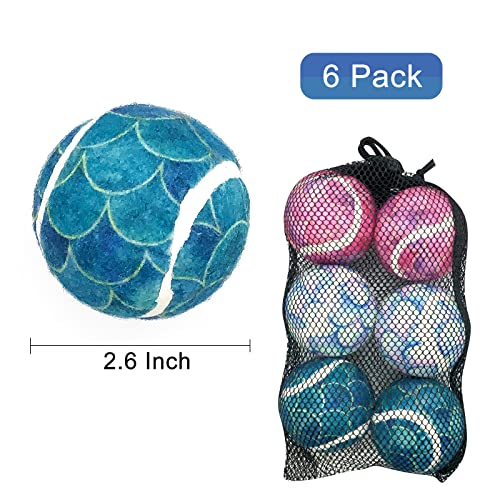 6 Pack 2.6" Colorful Squeaky Dog Toys S664697