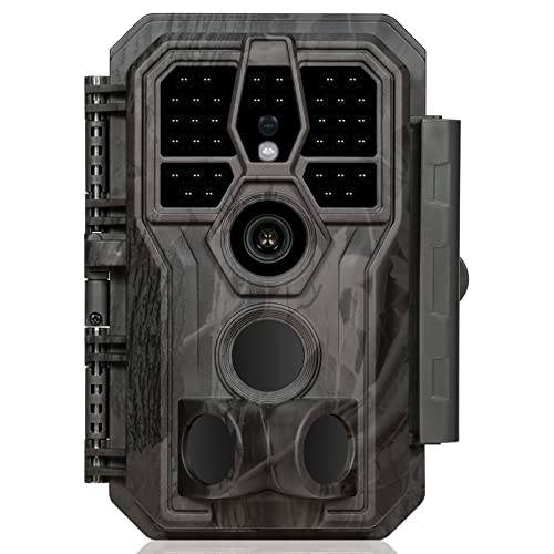 64MP 1296p Trail Camera with 100ft Night Vision Z55320