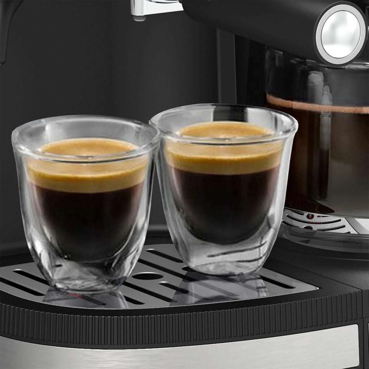 19-Bar Espresso and 10-Cup Drip Coffee Maker V741105
