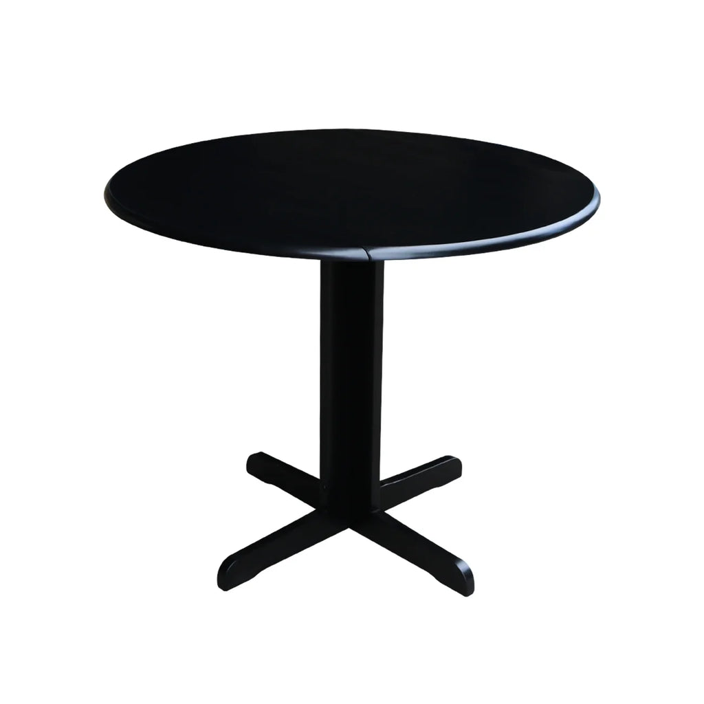 36" Dual Drop Leaf Table with 2 Chairs D92750
