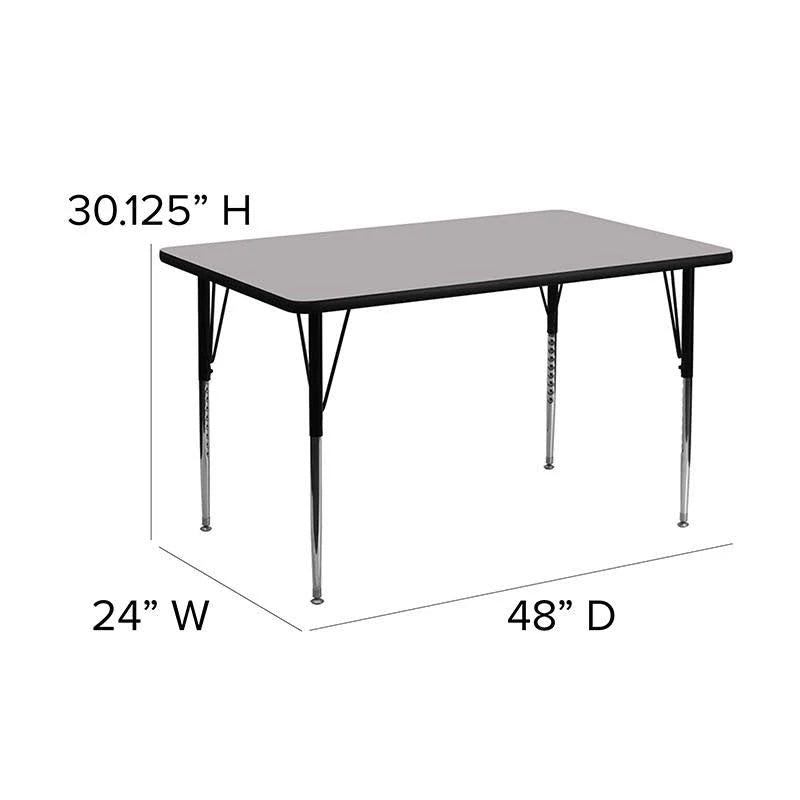 Red Thermal Laminate Activity Table J9690