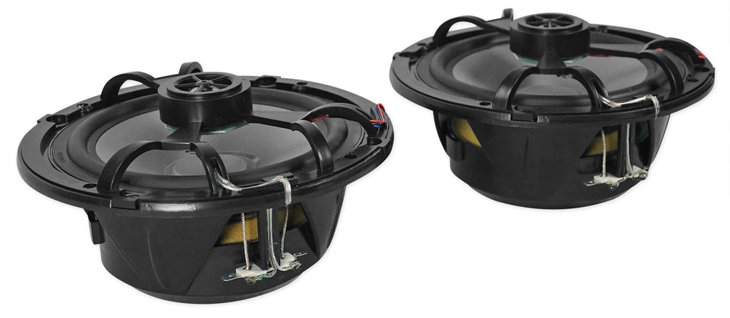 6.5" LED Chrome Tower Speakers M39522