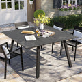 Expandable Aluminum Outdoor Dining Table D968372