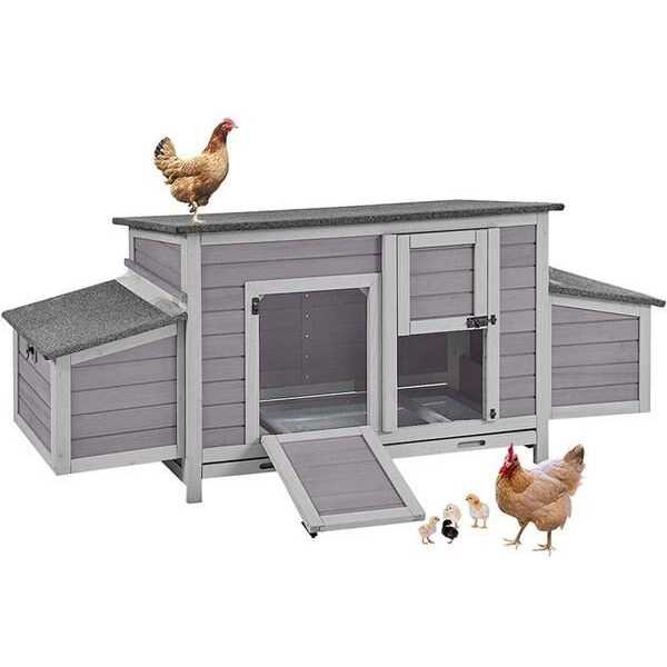 Wooden Chicken Coop G6576