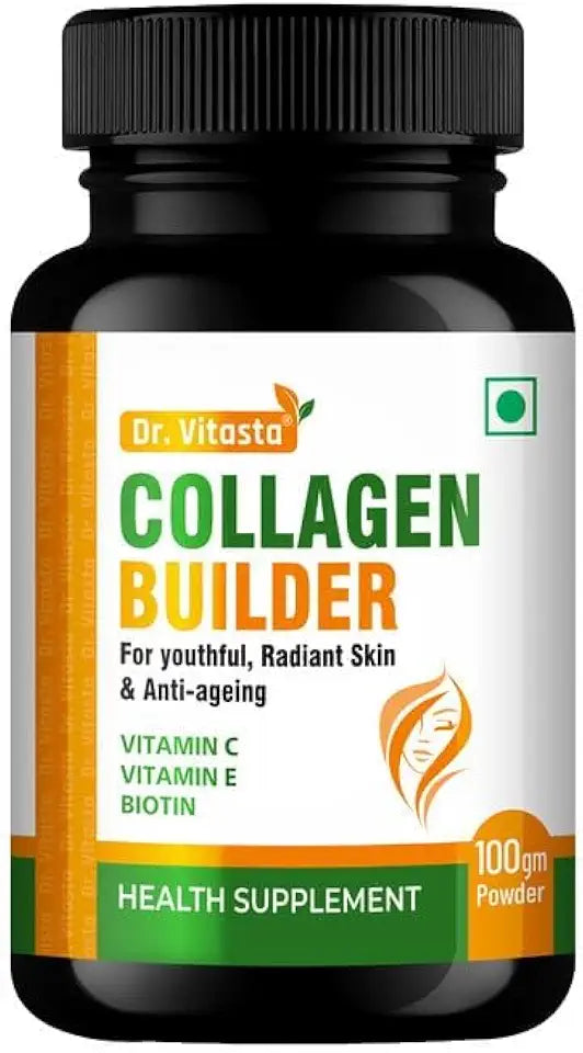 Collagen Builder Vitamin C Vitamin E Biotin 100gm Powder F2247
