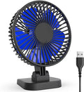 4 inch Mini Desk Fan 3 Speeds USB Powered J415