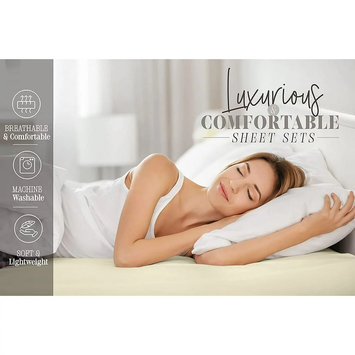 Super Soft 1500 Series Sheet Set Twin Light Pink B86700