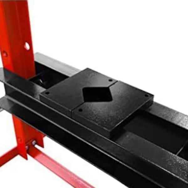 12-Ton Low-Profile Shop Press with Stamping Plates B27696