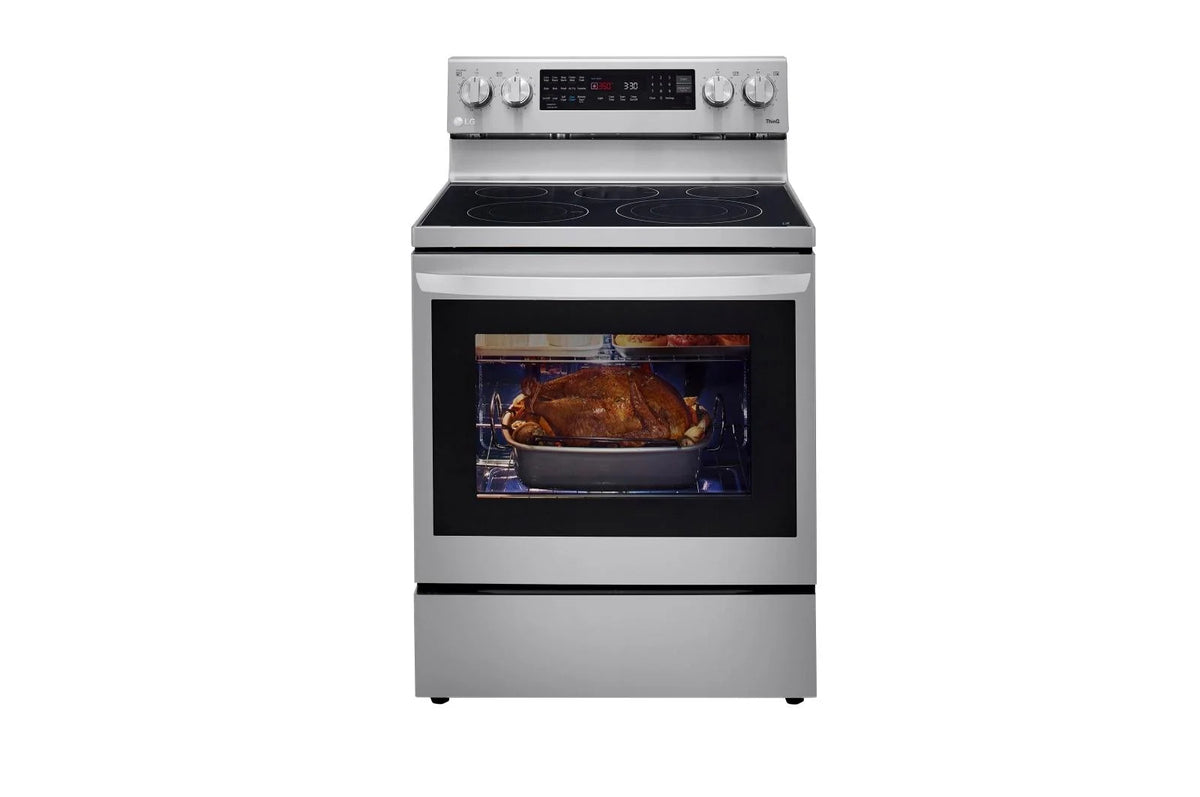 6.3 cu ft. Smart Wi-Fi Enabled True Convection Electric Range with Air Fry N708627