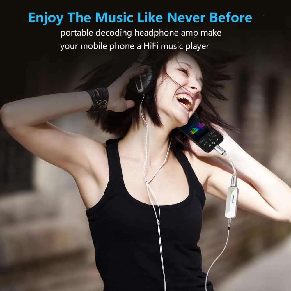 USB DAC Portable Headphone Amplifier with Type C Output (3.5mm) J688