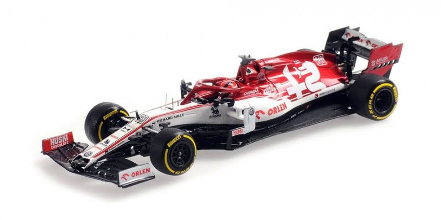 1:43rd Scale Alfa Romeo Racing C39 Robert Kubica #88 Testing Session 2020 P7063