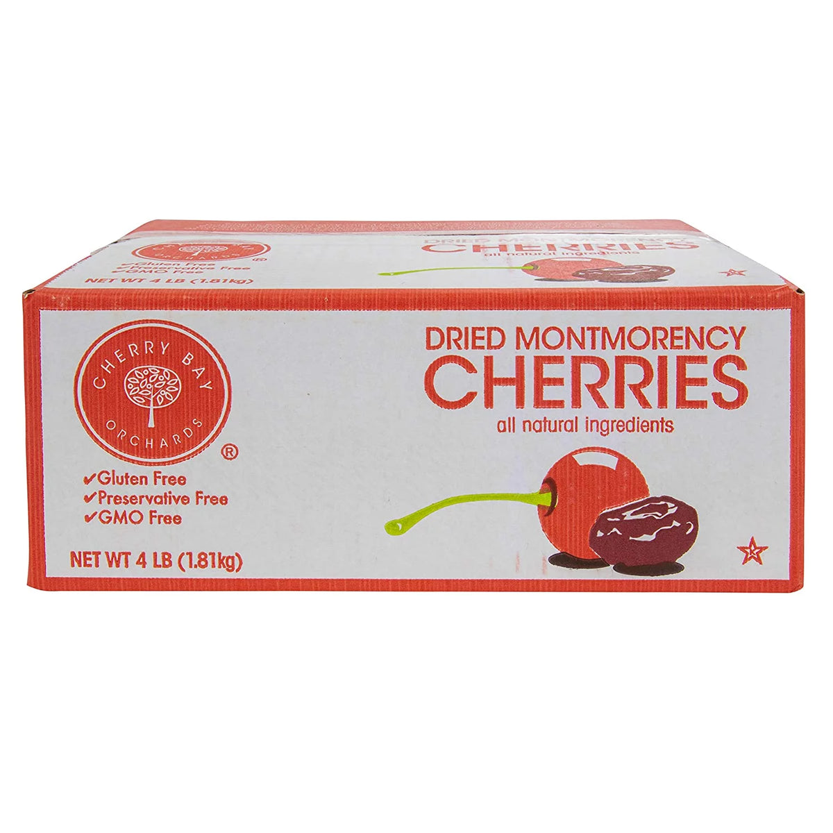 Dried Montmorency Tart Cherries 4 lb. box J3618