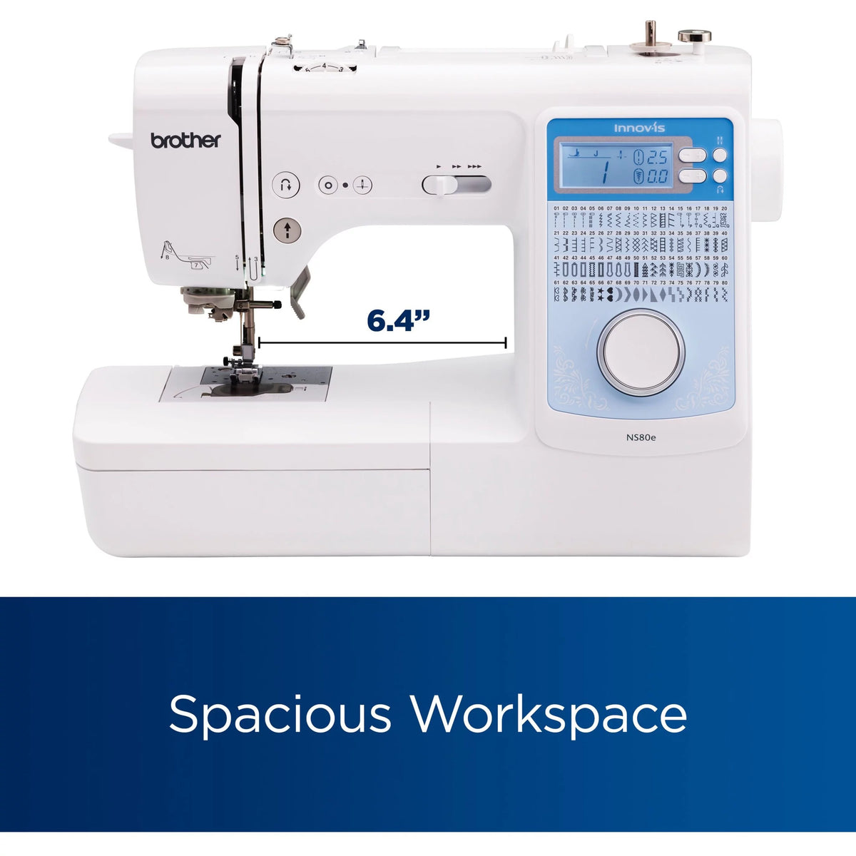 Computerized Sewing Machine with Advanced Threading System V354411