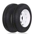 5.30-12 Trailer Tires with 12'' Rims, Set of 2 N264777