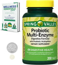 200 Count Probiotic Multi-Enzyme Tablets W8600