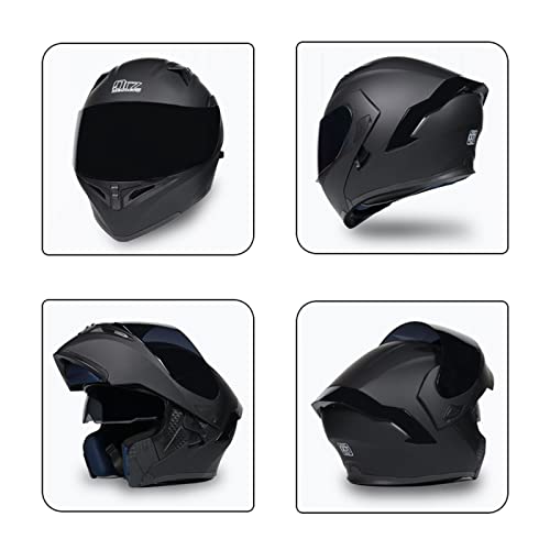 Dual Visors Flip up Modular Motorcycle Helmet B245