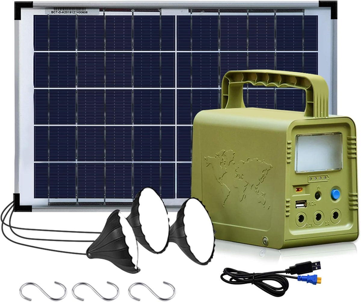 84Wh Portable Power Station with 18W Solar Panel I5509