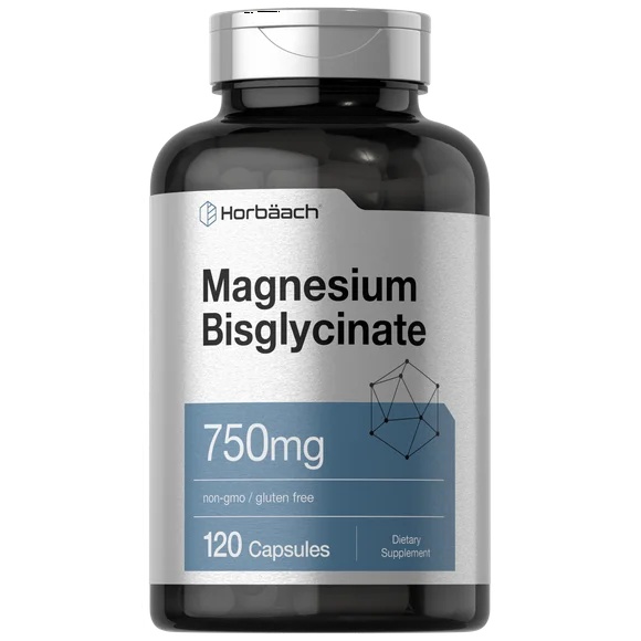 Magnesium Bisglycinate 120 Capsules 750mg R4468