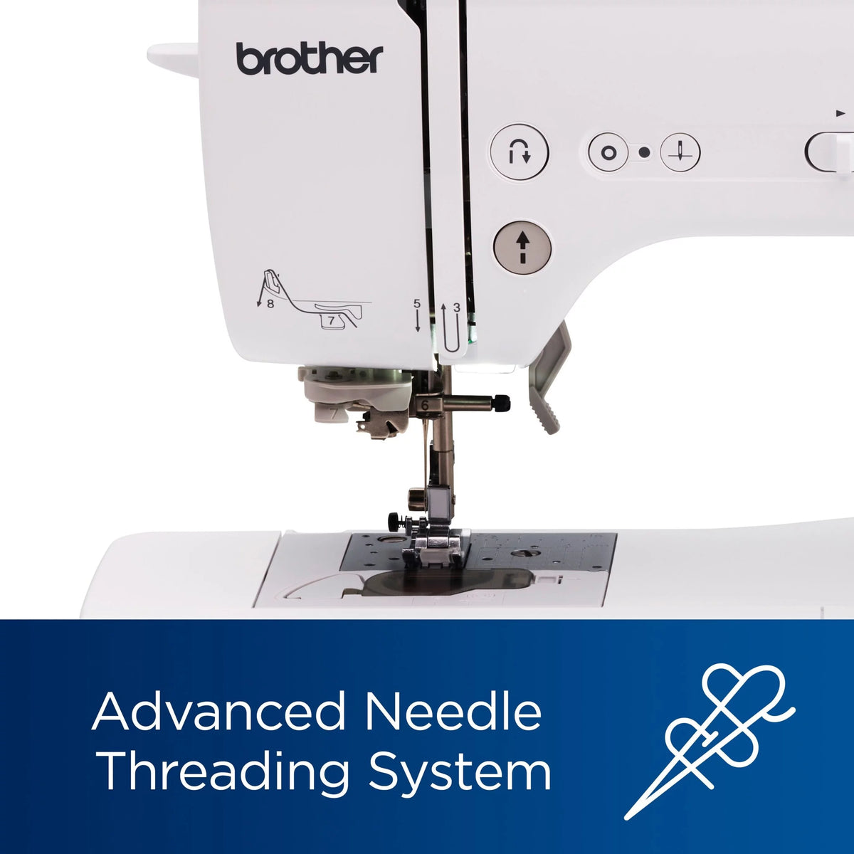Computerized Sewing Machine with Advanced Threading System V354411