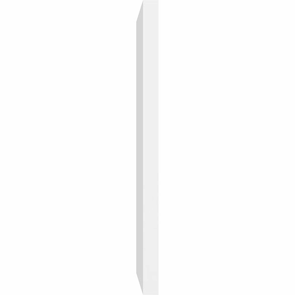 PVC Gable Vent with Brickm Q65309