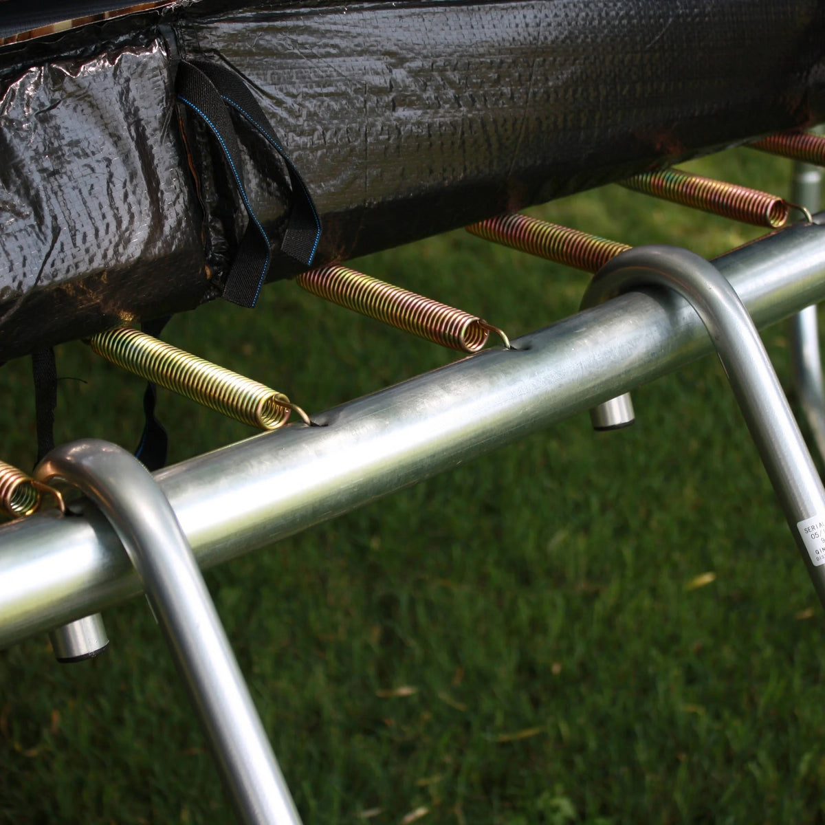 40 inch Wide-Step Trampoline Ladder with Wind Stakes O227672