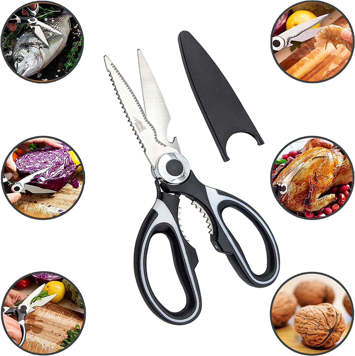 Brown BBQ Grilling and Camping Cooking Utensils Set Z856