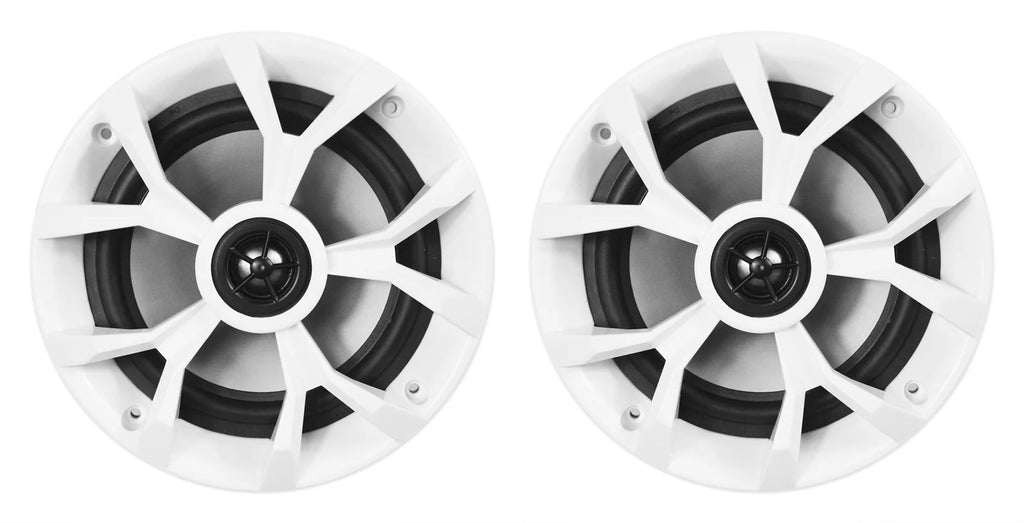 6.5" LED Chrome Tower Speakers M39522