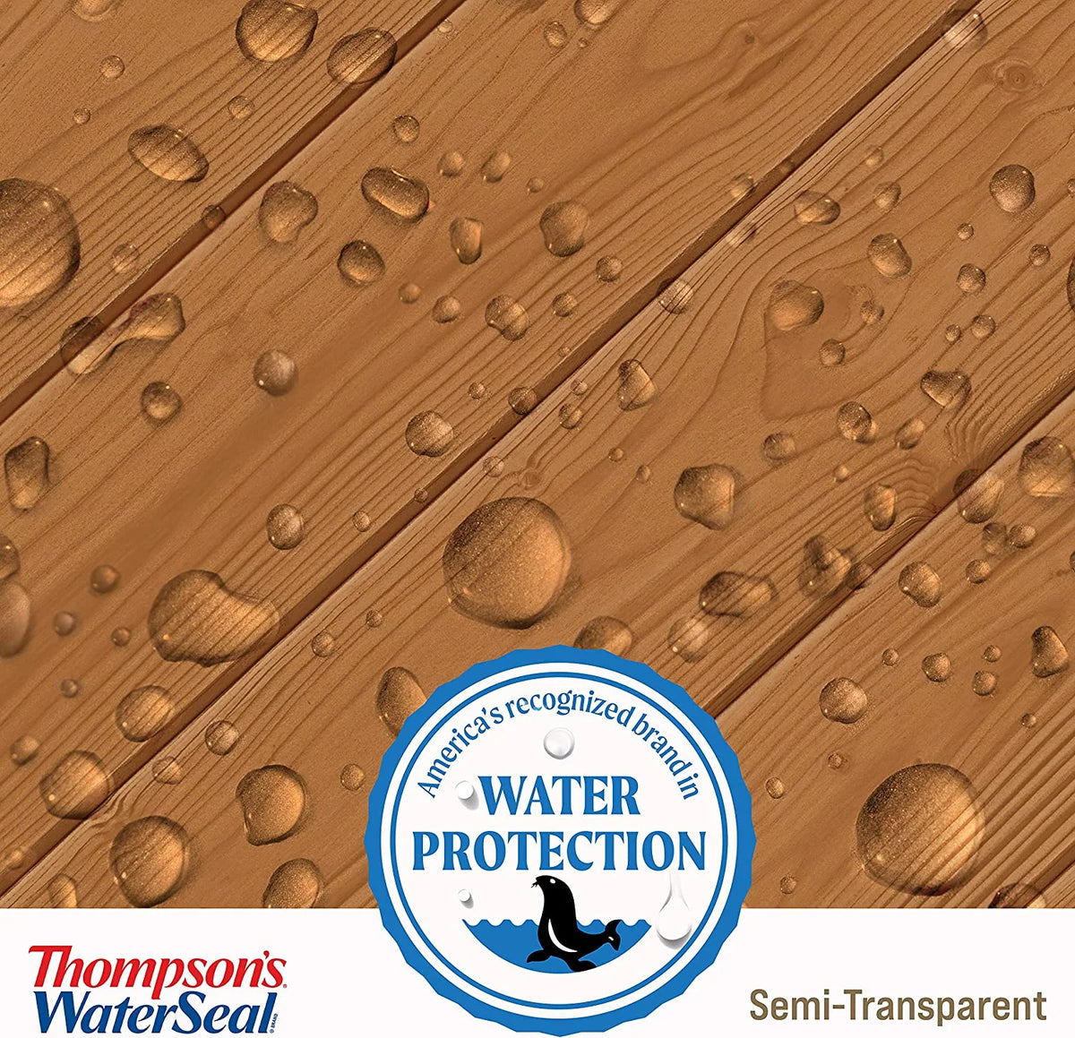 Semi-Transparent Chestnut Brown Wood Sealer C36191