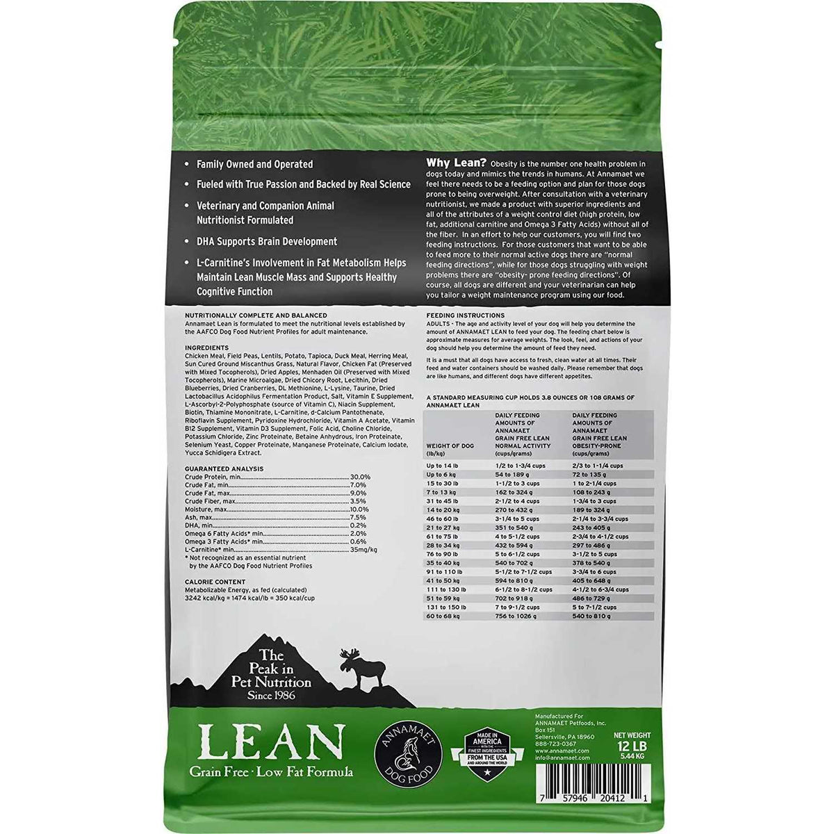 Grain-Free Dry Dog Food L1168