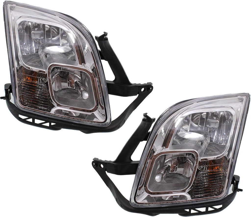 Headlight Assembly Set of 2 Driver and Passenger Side J2726