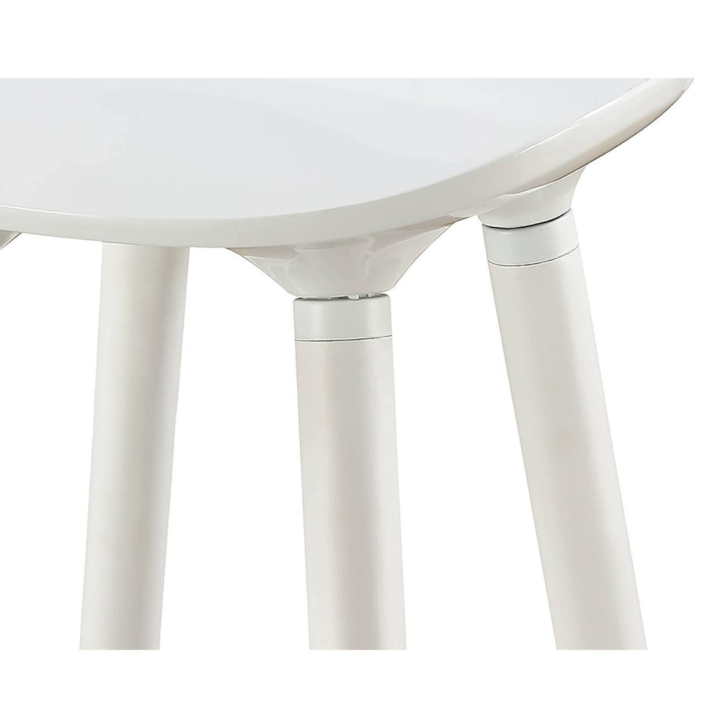 White Bar Stool I158
