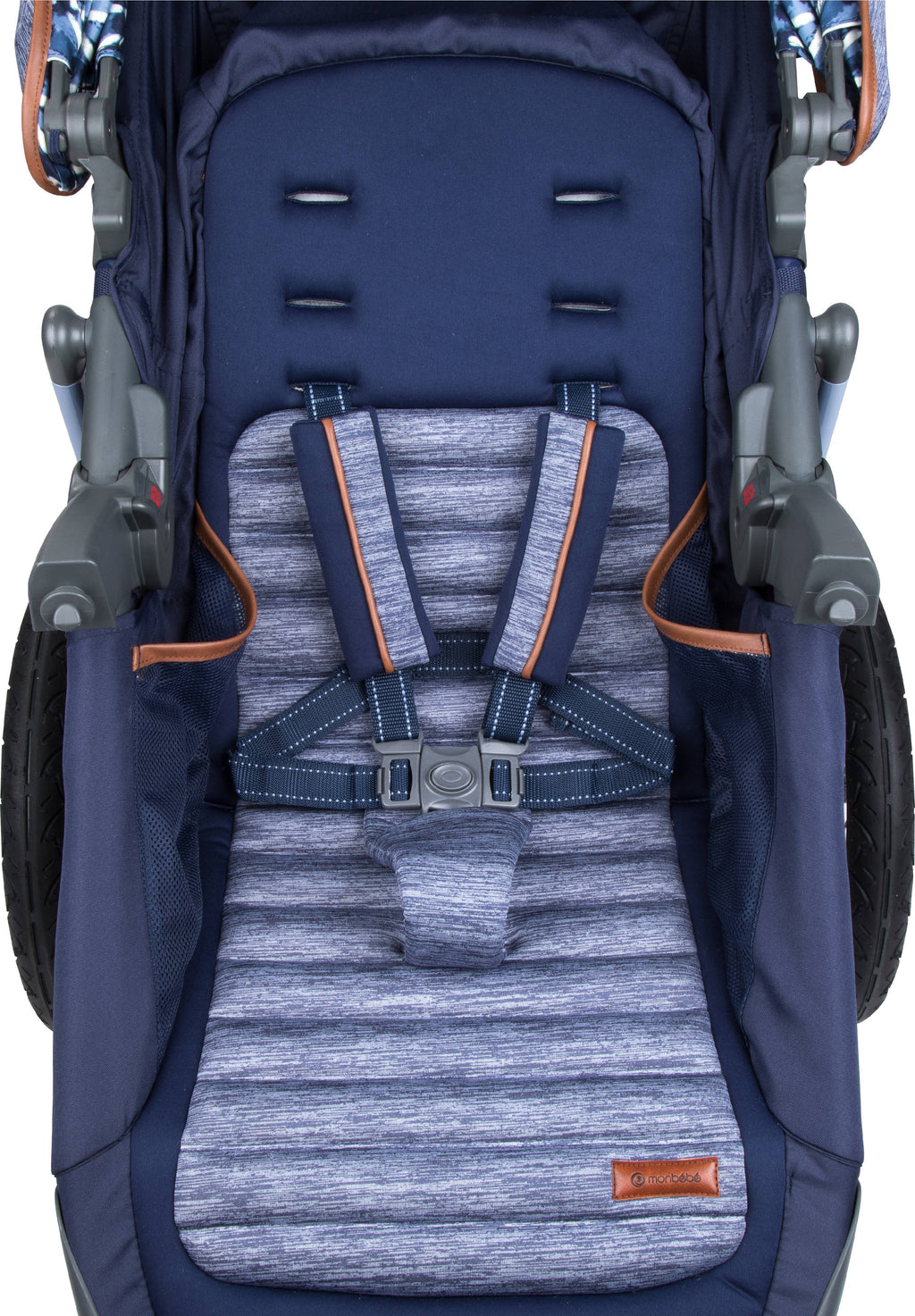 Jogging Travel System Stroller with Rear-Facing Infant Car Seat L617