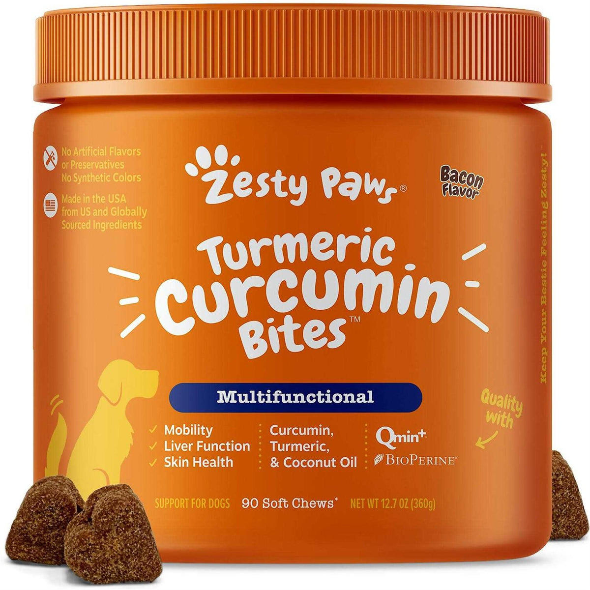 Turmeric Curcumin Bites for Dogs X27575
