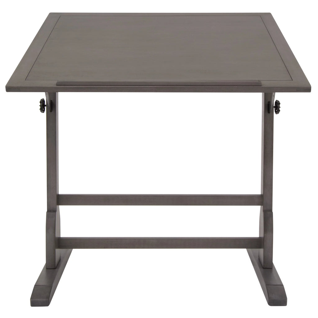 Solid Wood Drawing Drafting Table with 36" x 24" Angle Adjustable Top X978