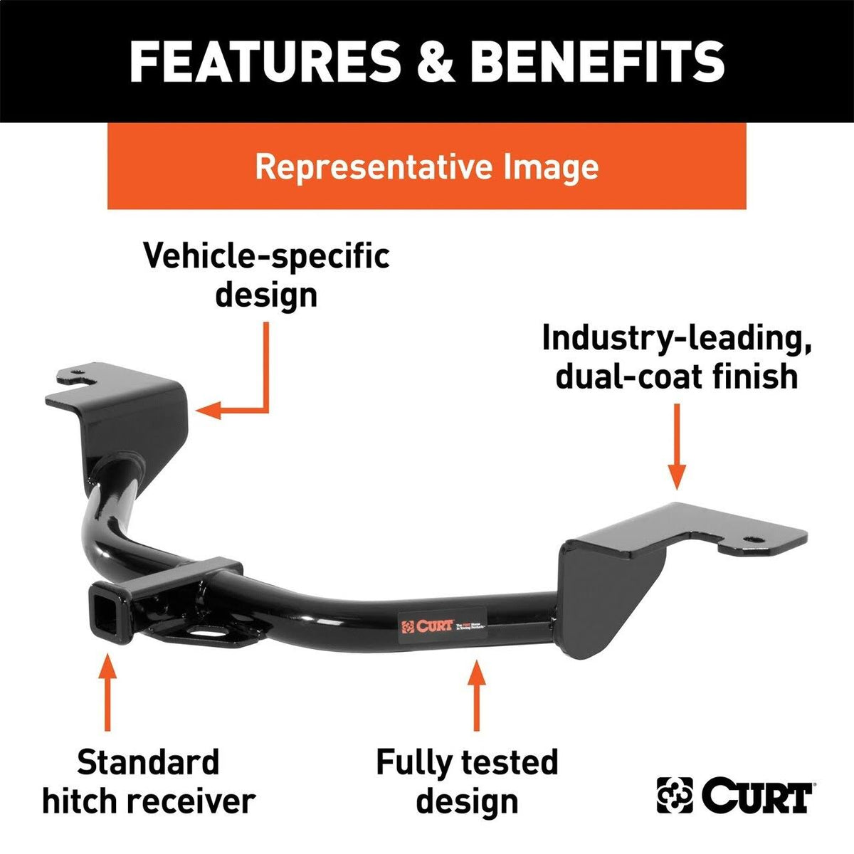 1.25in Receiver Class 1 Trailer Hitch H9513