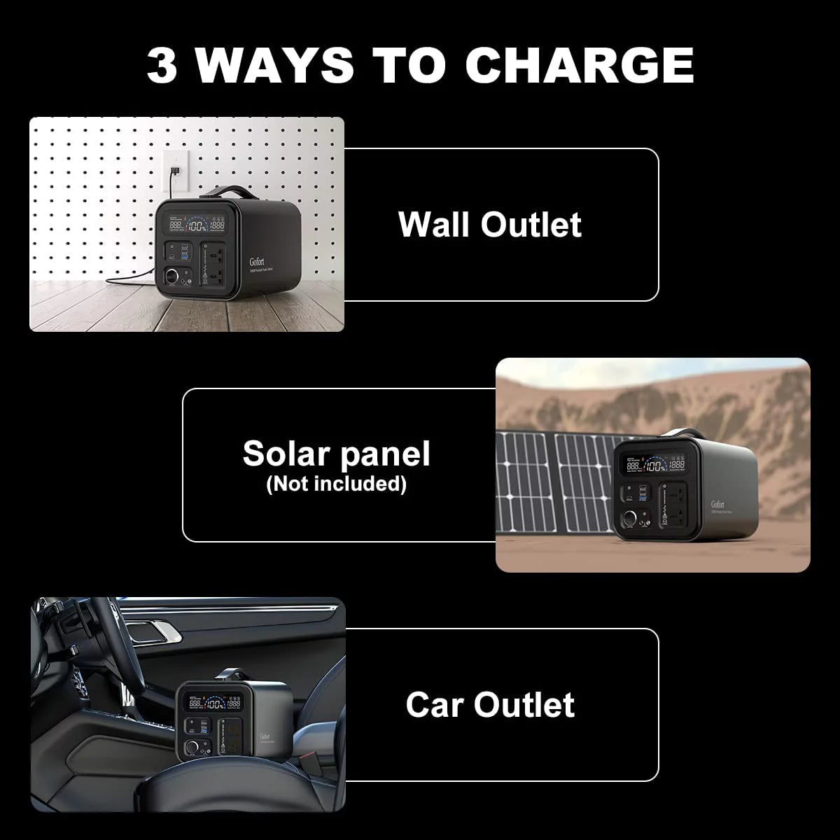 600 Watts Portable Power Station C333693
