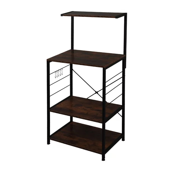 Wooden Kitchen Shelf 4 Tier Shelves E7290