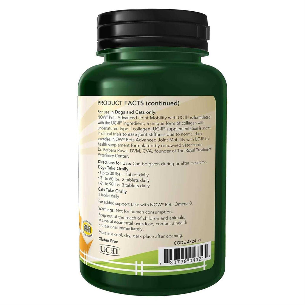 UC-II Advanced Joint Mobility for Dogs & Cats R60066