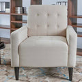 Cream Beige Tufted Armchair K632964