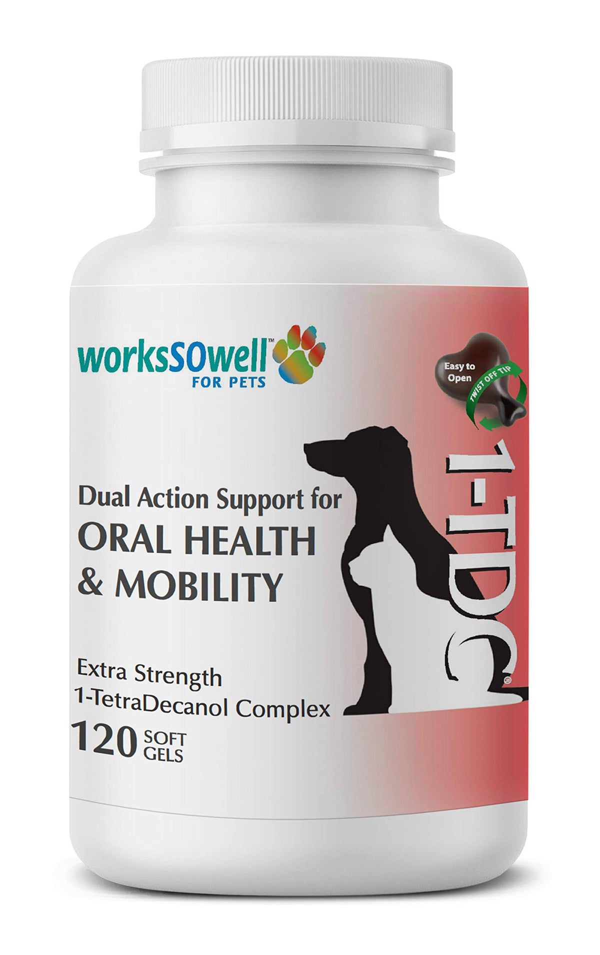 120 Soft Gels Periodontal & Joint Health for Cats & Dogs O361234