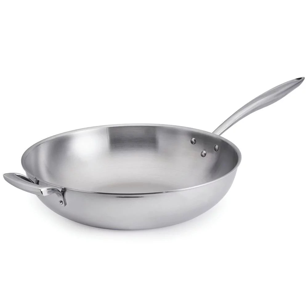 9 Qt. 3-Ply Wok Pan R8109