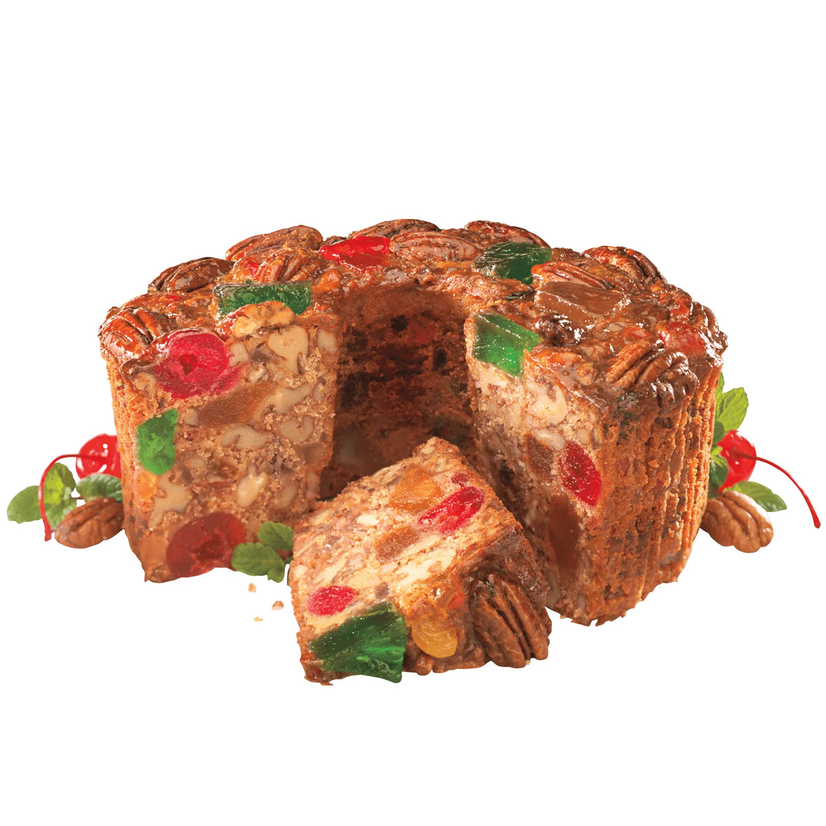 Traditional Bakery Dessert with Whole Fruit and Nuts X8349