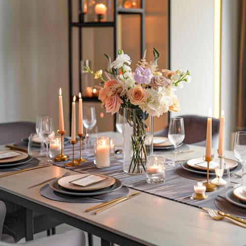 15pcs Clear Glass Cylinder Vases P165