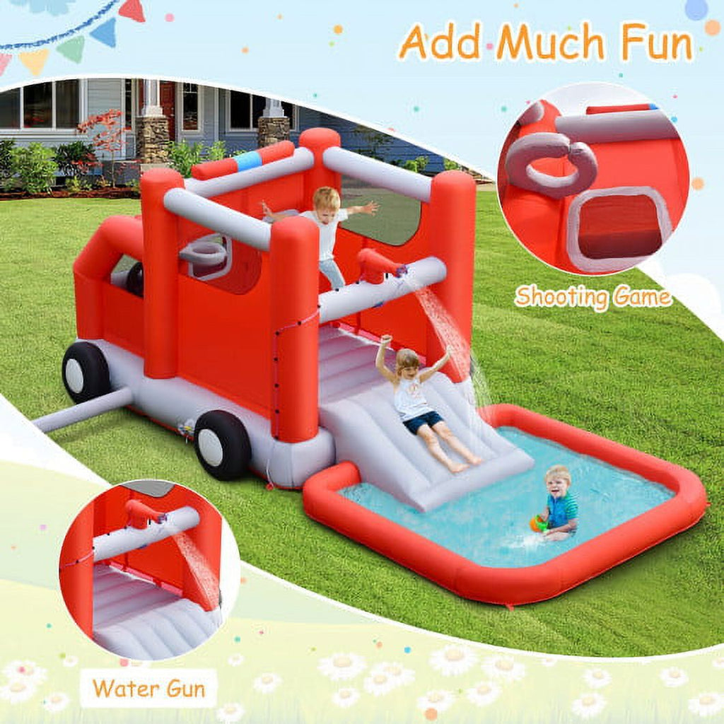 Inflatable Castle Water Park Bounce House with Blower Q805