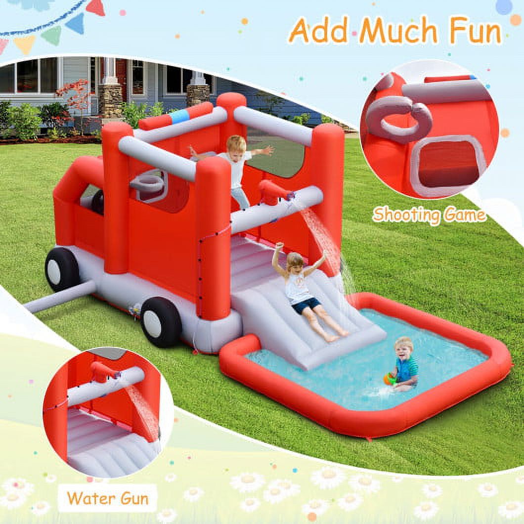 Inflatable Castle Water Park Bounce House with Blower Q805