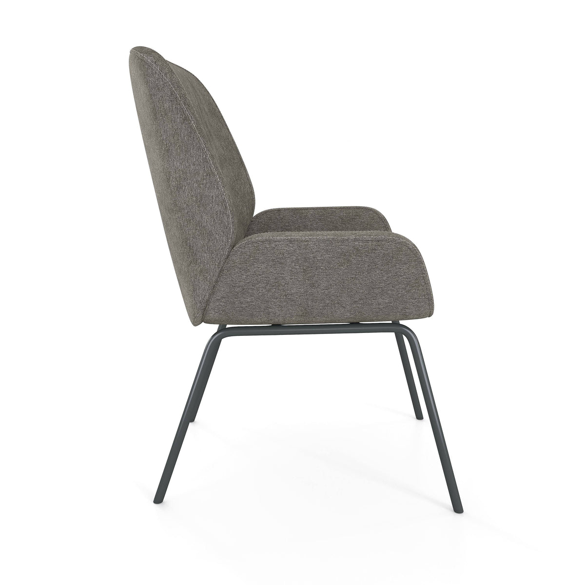 Fabric Guest Chair Gray Seat/Back H747